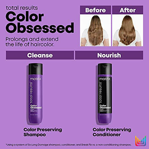 Foto 3 | Shampoo Matrix Color Obsessed Mejora el Color 300 ml - Venta Internacional