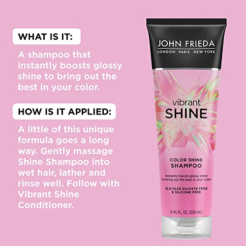 Foto 3 | Champú John Frieda Vibrant Shine con Aceite Orgánico de Rosa Mosqueta - Venta Internacional