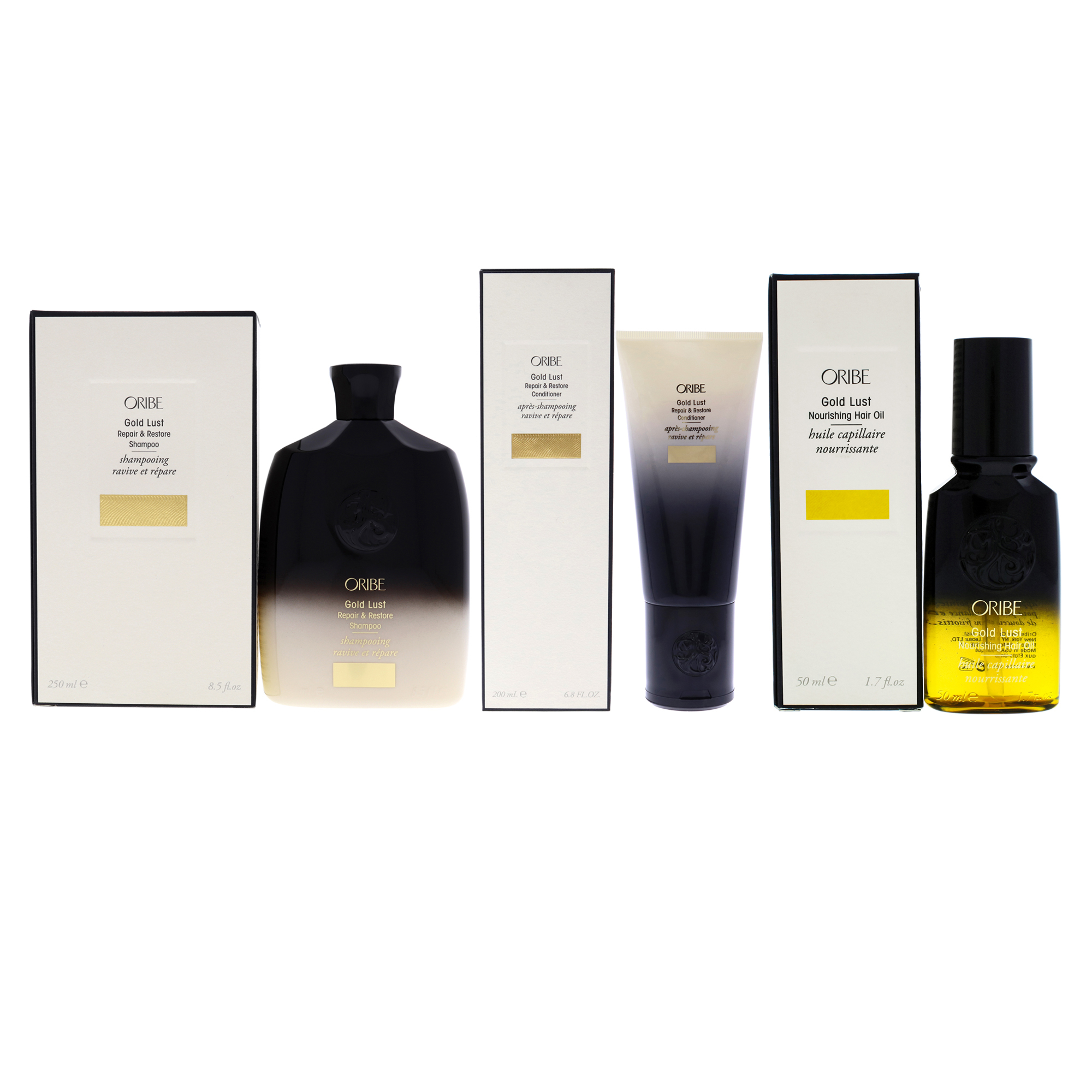 Foto 2 pulgar | Kit De Cuidado Capilar Oribe Gold Lust Repair & Restore, 250 Ml, Unisex - Venta Internacional.