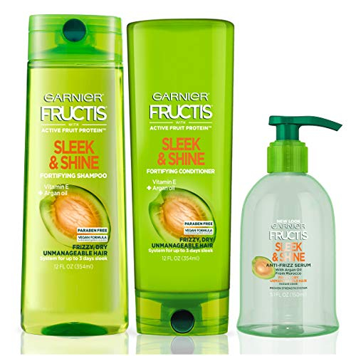 Foto 2 pulgar | Set De Cuidado Capilar Garnier Fructis Sleek & Shine 150 Ml X3 - Venta Internacional.