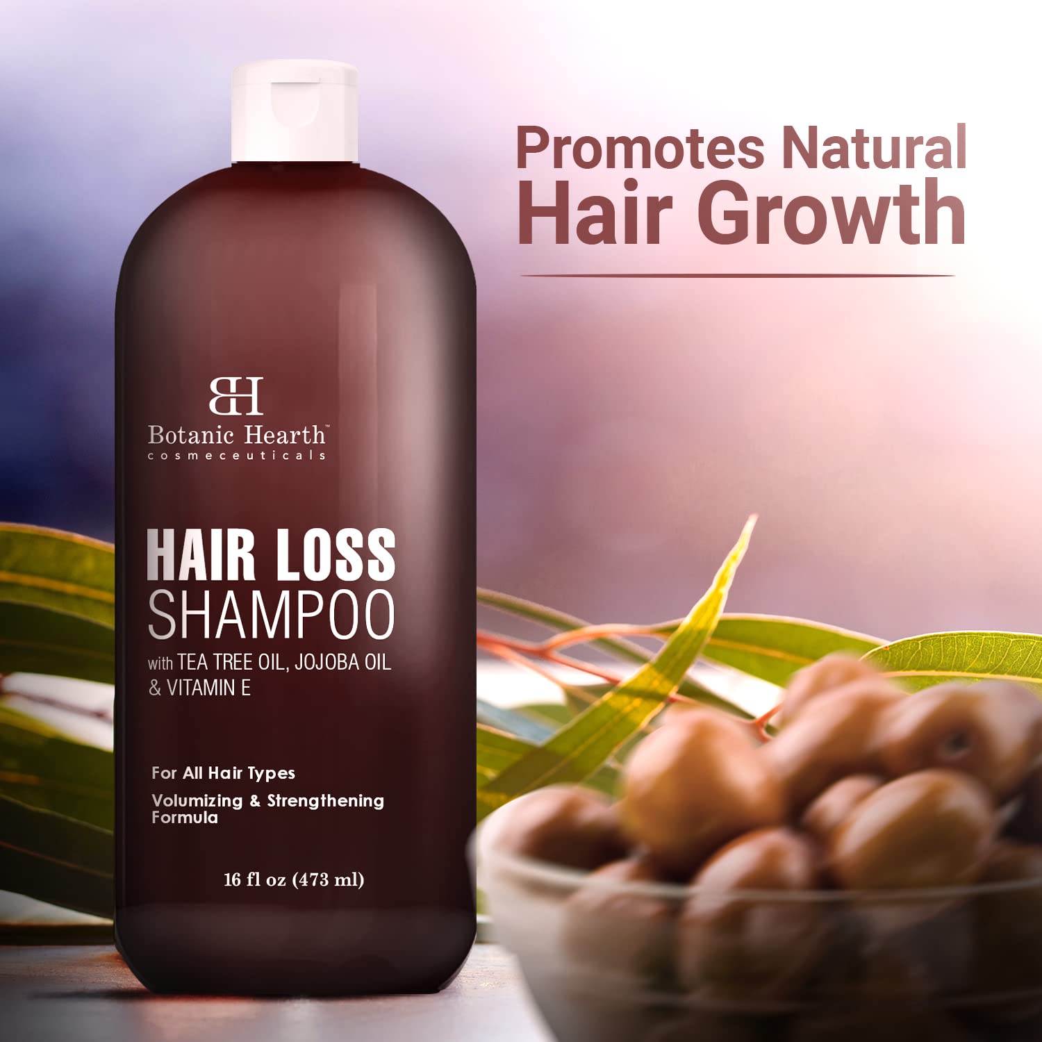 Foto 6 pulgar | Champú Para La Caída Del Cabello Botanic Hearth Reduce La Caída Del Cabello, 250 Ml - Venta Internacional.