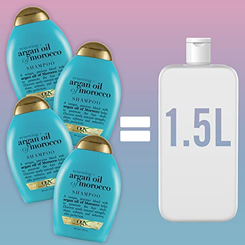 Foto 3 pulgar | Shampoo Ogx, Aceite De Argán Renovador De Marruecos, 1,53 L, Paquete De 4 - Venta Internacional.