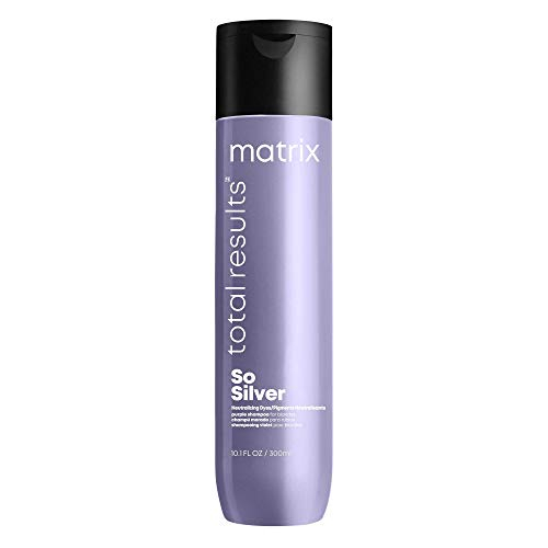 Champú Matrix So Silver Con Tonos Morados Para Cabello Rubio Y Plateado - Venta Internacional.