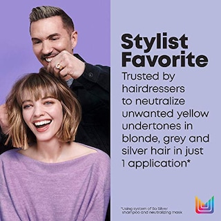 Foto 5 | Champú Matrix So Silver Con Tonos Morados Para Cabello Rubio Y Plateado - Venta Internacional.