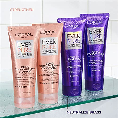 Foto 7 pulgar | Champú L'oreal Paris Everpure Brass Toning Purple 250 Ml - Venta Internacional.