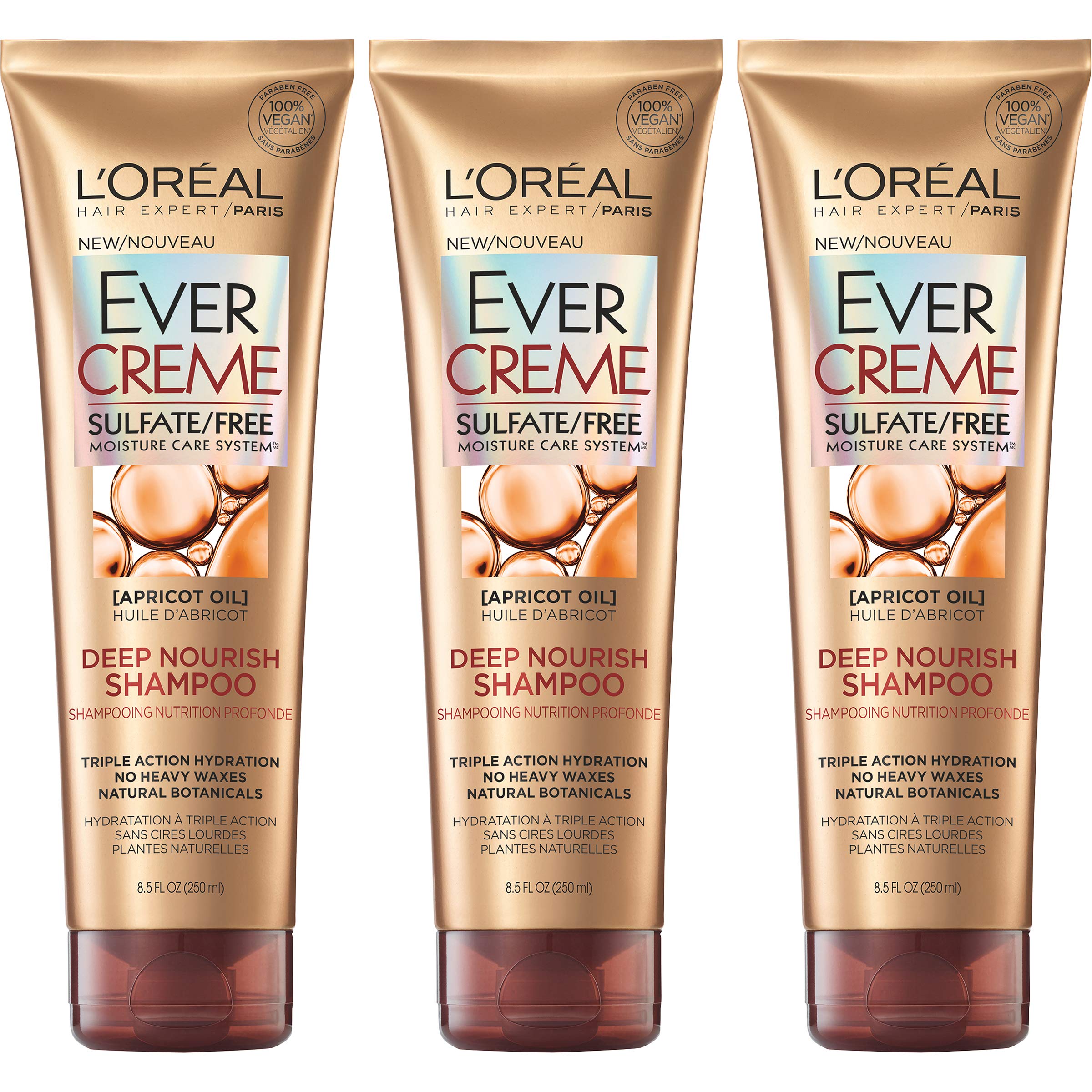 Foto 2 pulgar | Champú L'Oreal Paris Hair Care Evercreme sin Sulfatos 900 ml - Venta Internacional