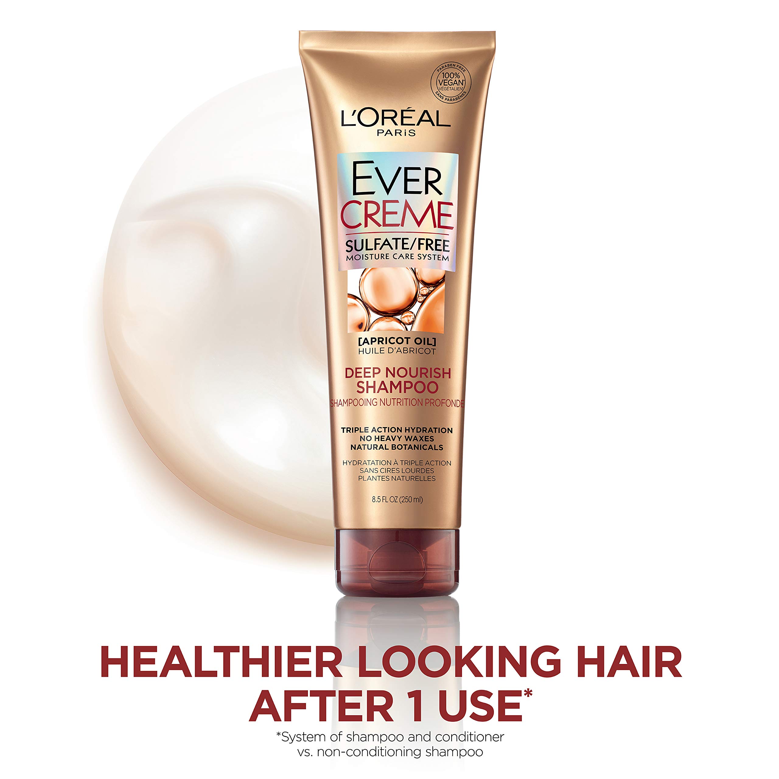 Foto 6 pulgar | Champú L'Oreal Paris Hair Care Evercreme sin Sulfatos 900 ml - Venta Internacional