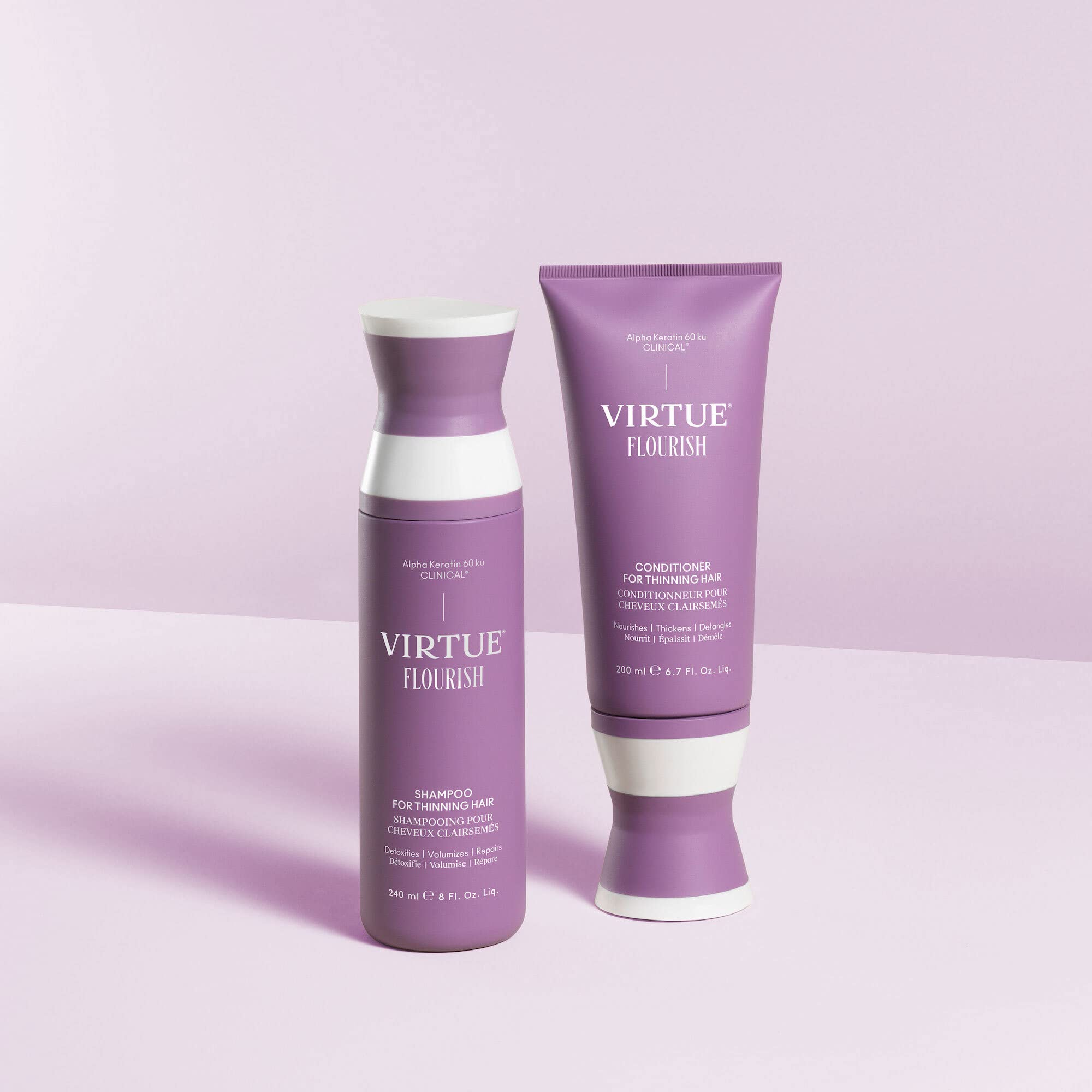 Foto 2 | Champú para Cabello Fino Virtue Flourish Desintoxicación y Volumen - Venta Internacional