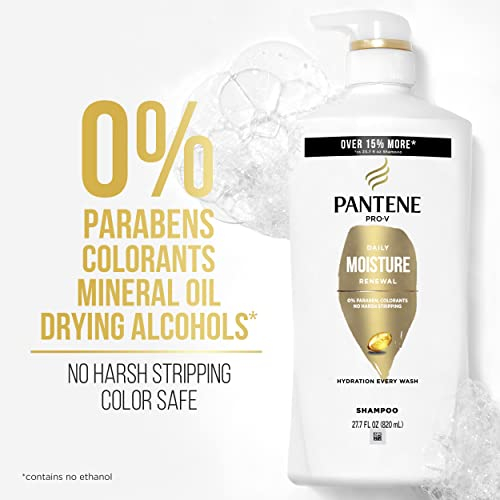 Foto 3 pulgar | Champú Pantene Daily Moisture Renewal para Cabello Seco 2 Piezas - Venta Internacional