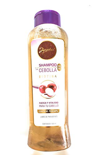 Foto 2 pulgar | Champú para el Crecimiento del Cabello Anyeluz Cebolla sin Sal 250 ml - Venta Internacional