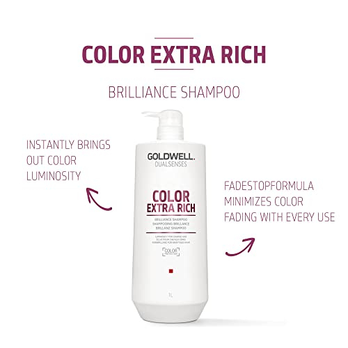 Foto 3 pulgar | Champú Goldwell Color Extra Rich 1 L - Venta Internacional