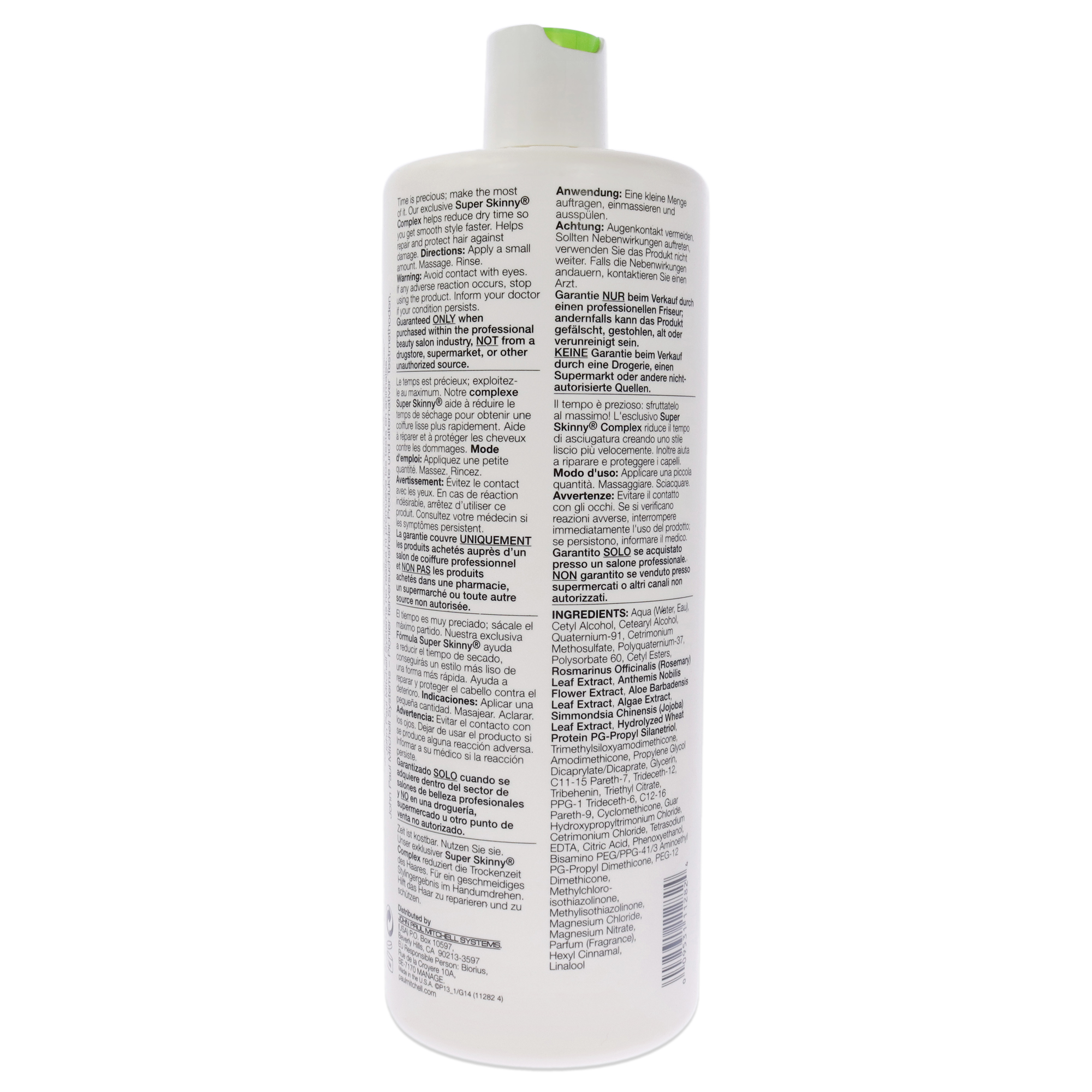 Foto 3 pulgar | Tratamiento Paul Mitchell Super Skinny 1000 ml - Venta Internacional