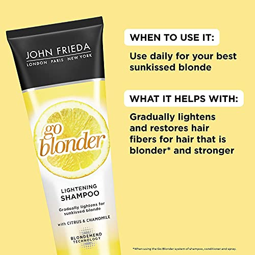 Foto 6 pulgar | Champú John Frieda Sheer Blonde Go Blonder Lightening - Venta Internacional