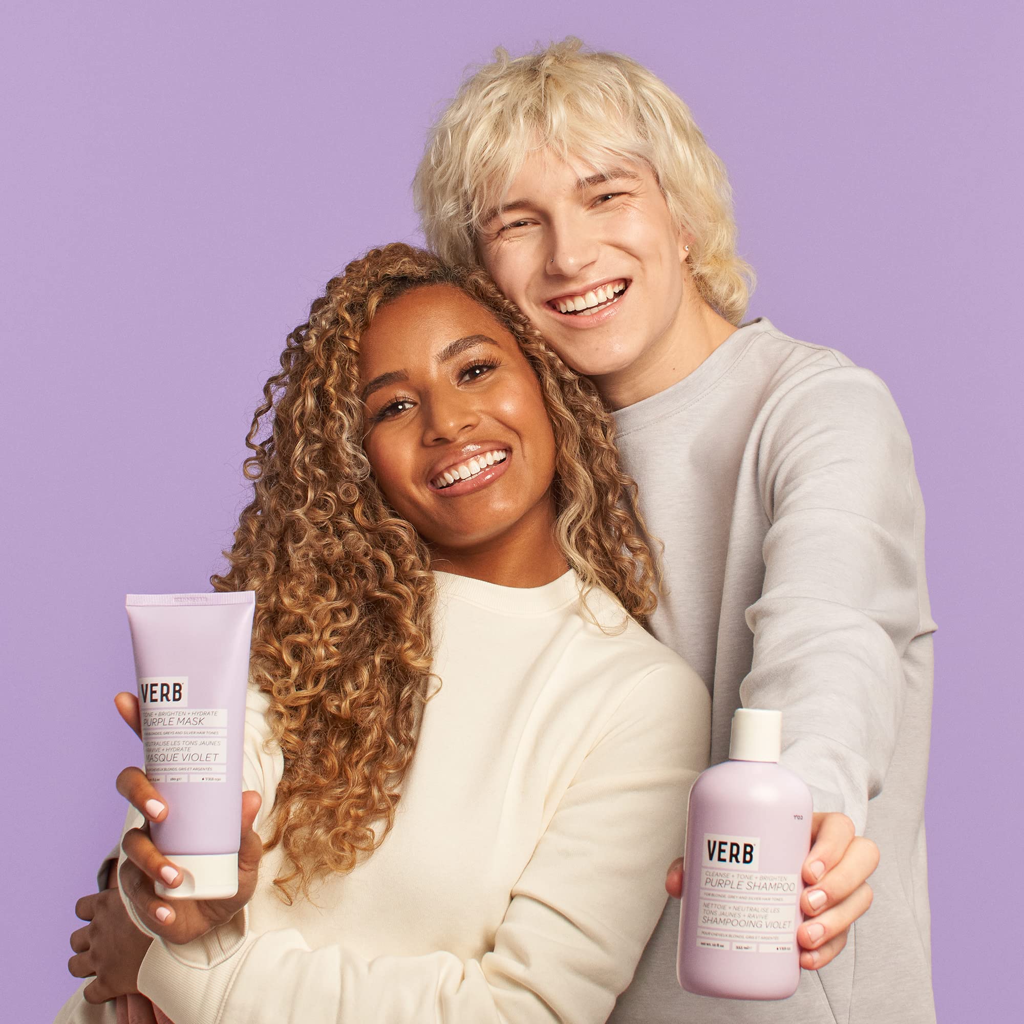 Foto 4 pulgar | Champú Verb Purple para Cabello Rubio Teñido y Gris 355 ml - Venta Internacional.