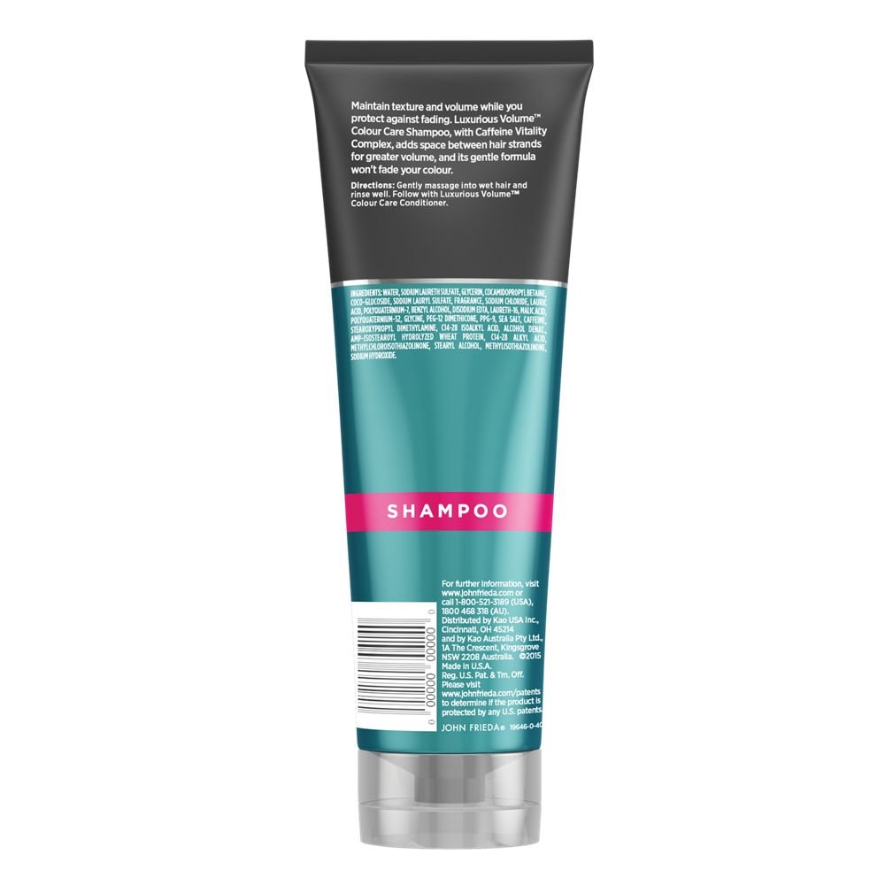 Foto 3 | Champú John Frieda Luxurious Volume Touchably 250 ml 2 Piezas - Venta Internacional