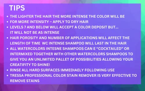 Foto 8 pulgar | Shampoo Watercolors Teal Intenso - Venta Internacional