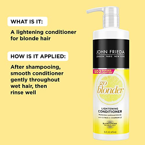 Foto 5 pulgar | Acondicionador Go Blonder John Frieda 16 oz - Venta Internacional.
