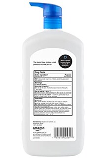 Foto 3 | Champú Anticaspa Amazon Basics Everyday, Paquete De 4 Litros - Venta Internacional.