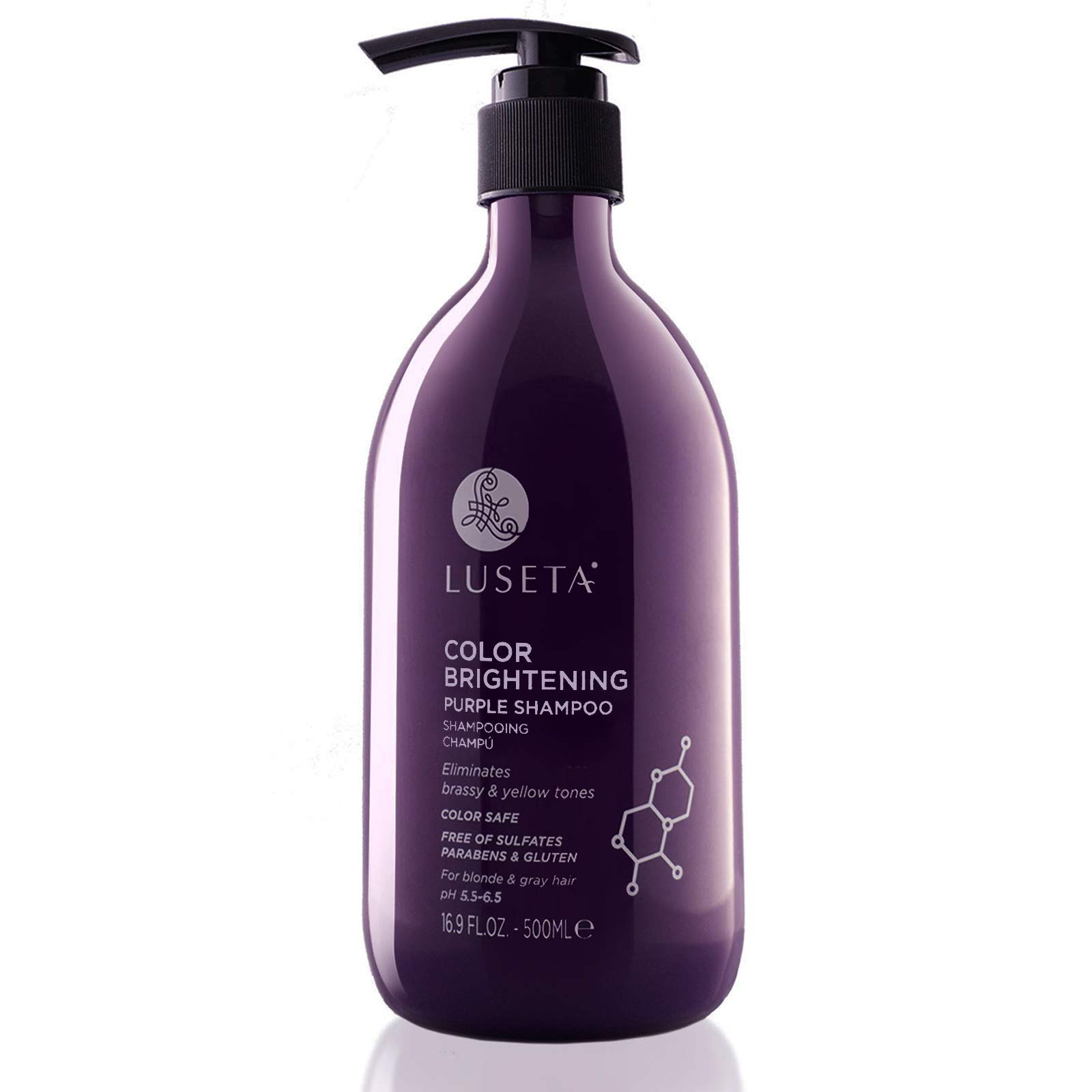 Foto 2 pulgar | Shampoo L Luseta Color Brightening 500 Ml para Cabello-Venta Internacional