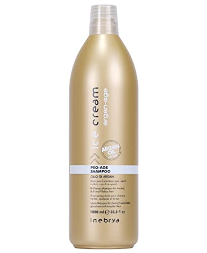 Champú Inebrya Ice Cream Pro-age Olio Di Argan Para Tratamie - Venta Internacional.