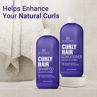 Foto 6 | Set De Champú Y Acondicionador Botanic Hearth Curly Hair - Venta Internacional.