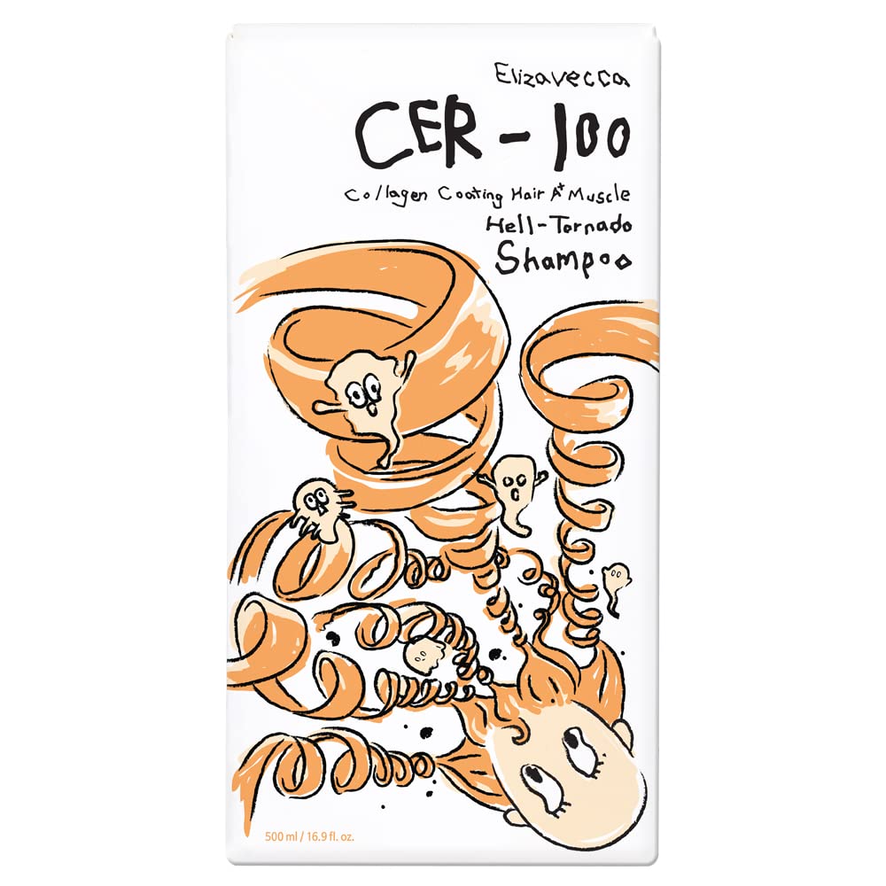 Foto 2 | Champú Elizavecca Cer-100 Con Recubrimiento De Colágeno Para Cabello A+, 500 Ml - Venta Internacional.