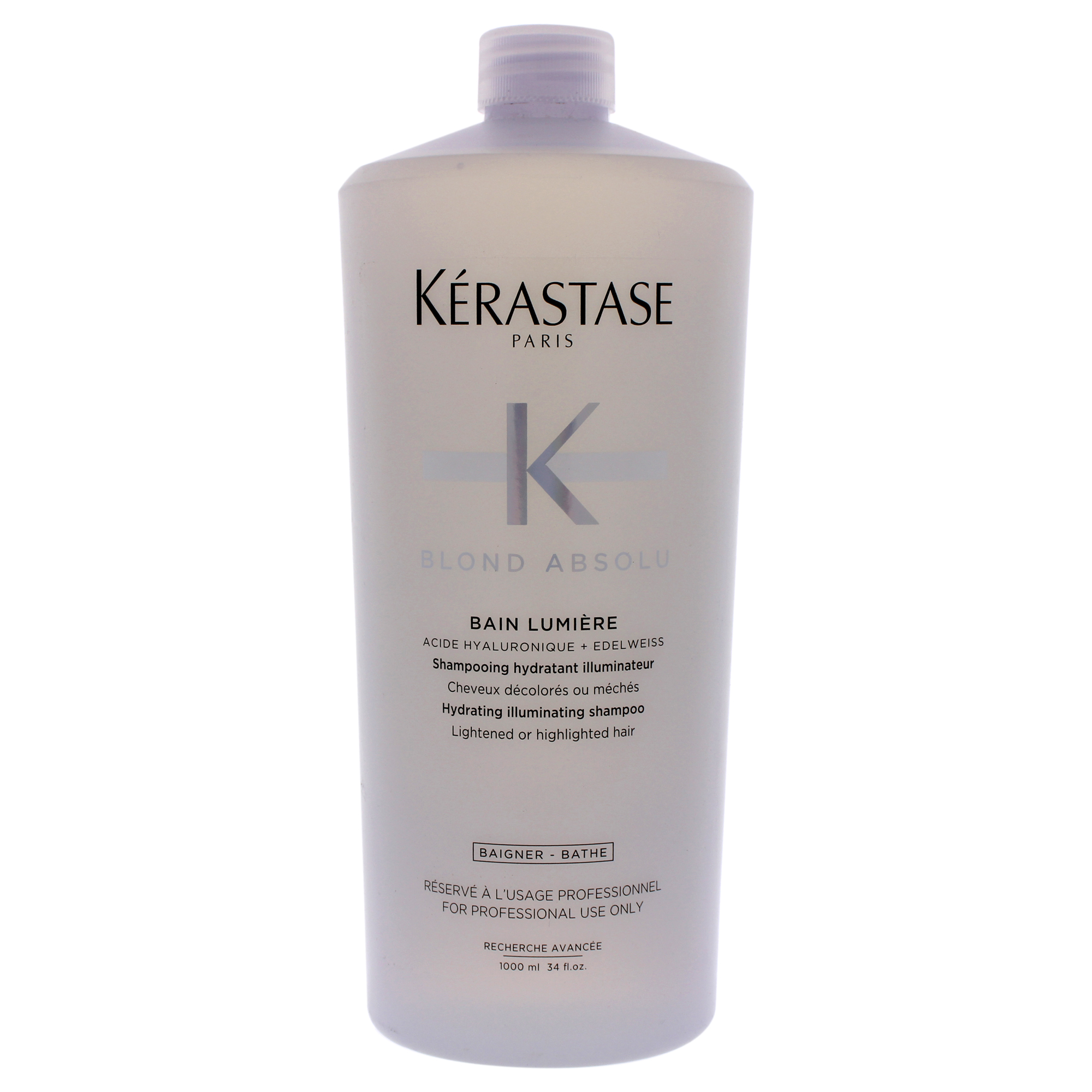 Foto 2 pulgar | Champú Kerastase Blonde Absolu Bain Lumiere 1L Unisex - Venta Internacional