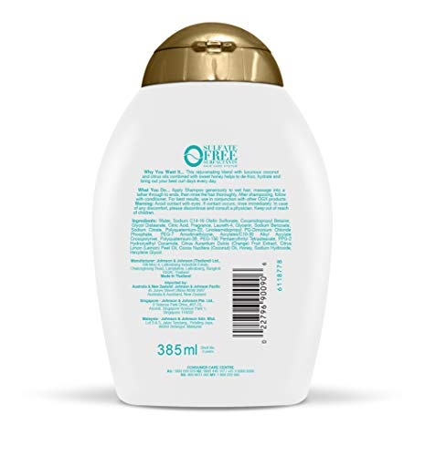 Foto 3 pulgar | Champú OGX Coconut Curls Hydrating Definition 385 ml - Venta Internacional