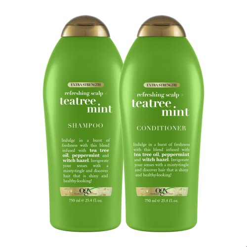 Champú Y Acondicionador Ogx Refreshing Scalp Extra Strength - Venta Internacional.