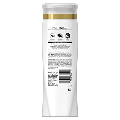 Foto 3 pulgar | Champú Pantene Pro-v Classic Clean Rico En Antioxidantes, 400 Ml - Venta Internacional.
