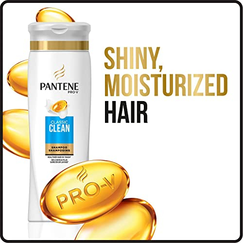 Foto 4 pulgar | Champú Pantene Pro-v Classic Clean Rico En Antioxidantes, 400 Ml - Venta Internacional.