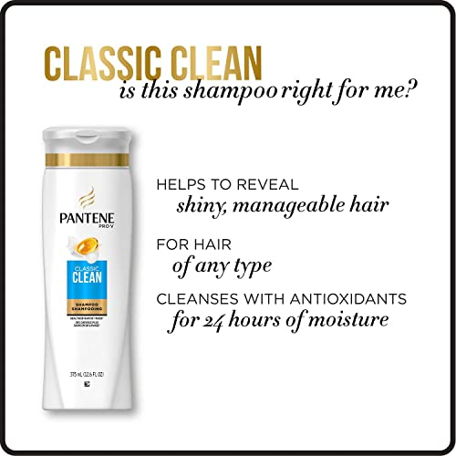 Foto 5 pulgar | Champú Pantene Pro-v Classic Clean Rico En Antioxidantes, 400 Ml - Venta Internacional.