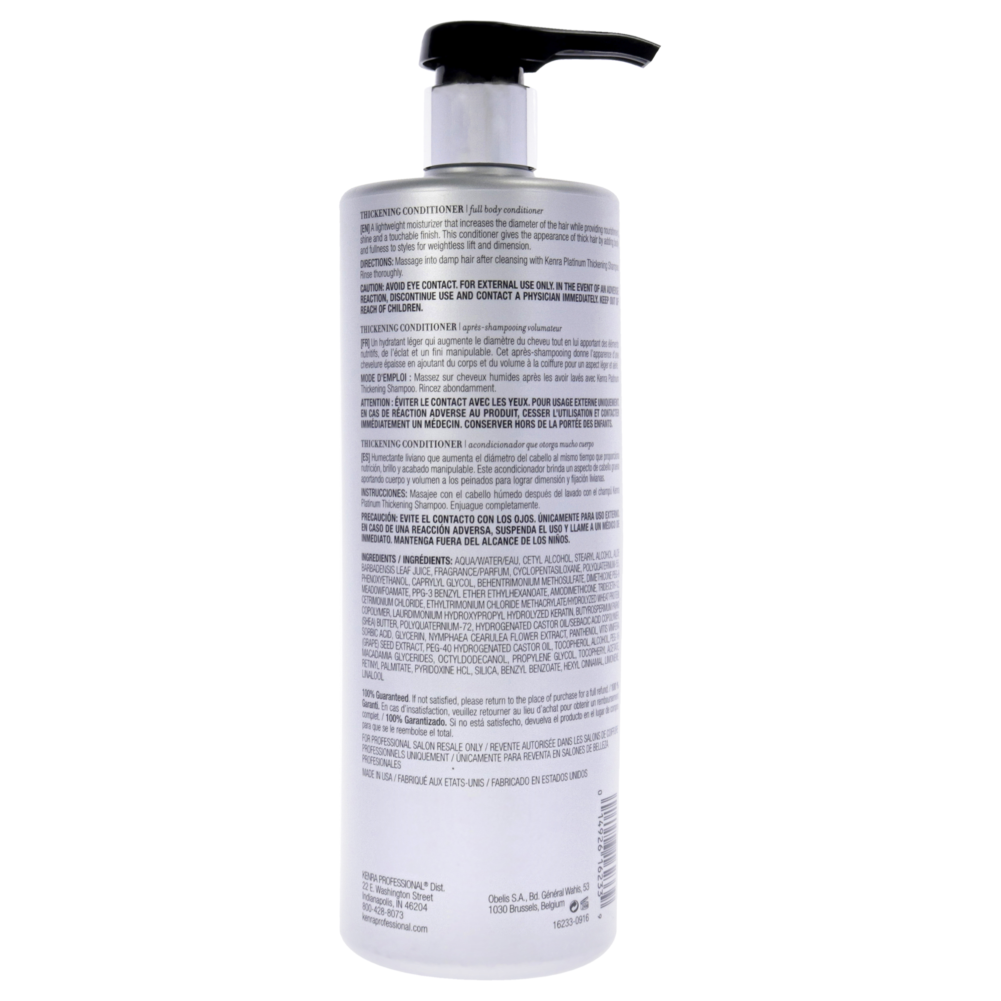 Foto 4 pulgar | Acondicionador Kenra Thickening 931 Ml - Venta Internacional.