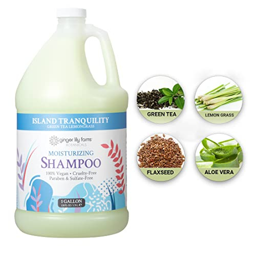 Foto 5 | Champú Ginger Lily Farms Island Tranquility 3,78 L - Venta Internacional.