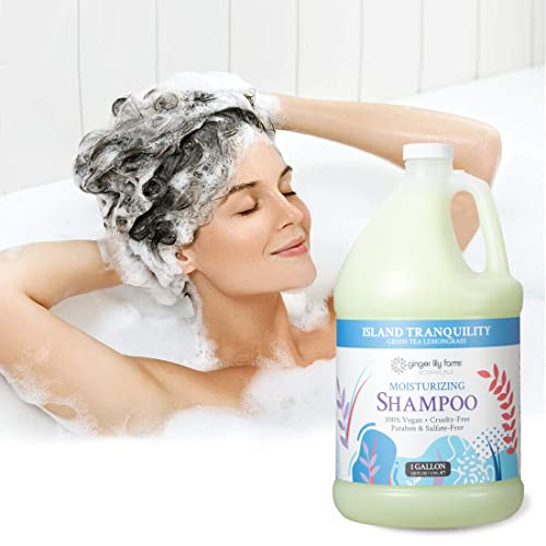 Foto 6 | Champú Ginger Lily Farms Island Tranquility 3,78 L - Venta Internacional.