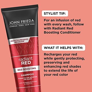 Foto 2 | Champú John Frieda Radiant Red Boosting - Venta Internacional.