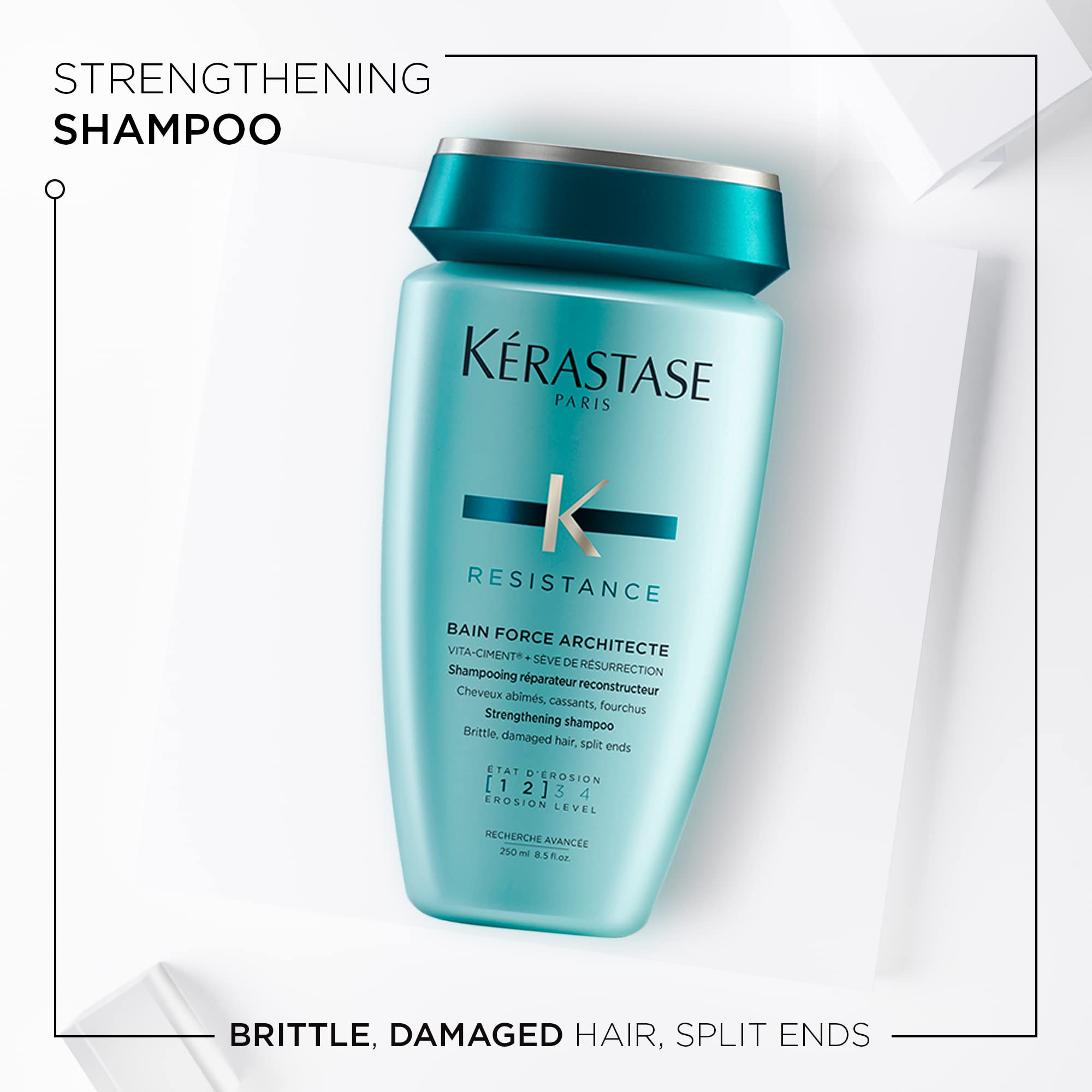 Champú Kerastase Resistance Force Architecte Reconstructive - Venta Internacional.