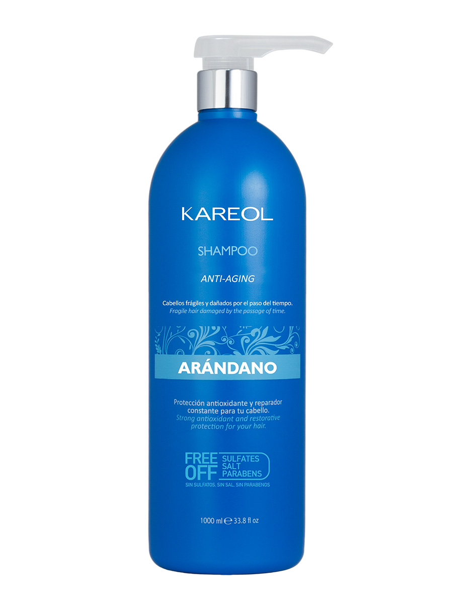 Shampoo Kareol Arándano Anti Edad 1 Litro