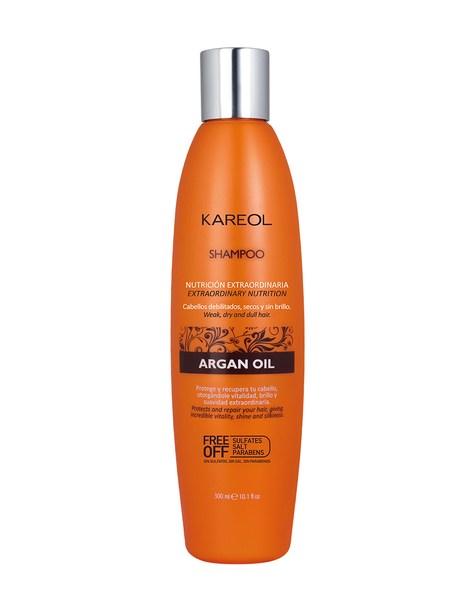 Foto 2 pulgar | Shampoo Kareol Argan Oil Hidratación 300 Ml