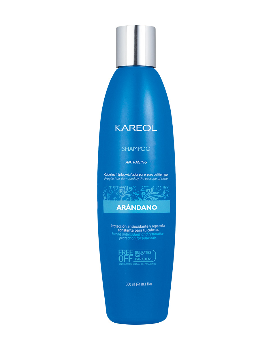 Foto 2 pulgar | Shampoo Kareol Arándano Anti Edad 300 Ml para Cabello