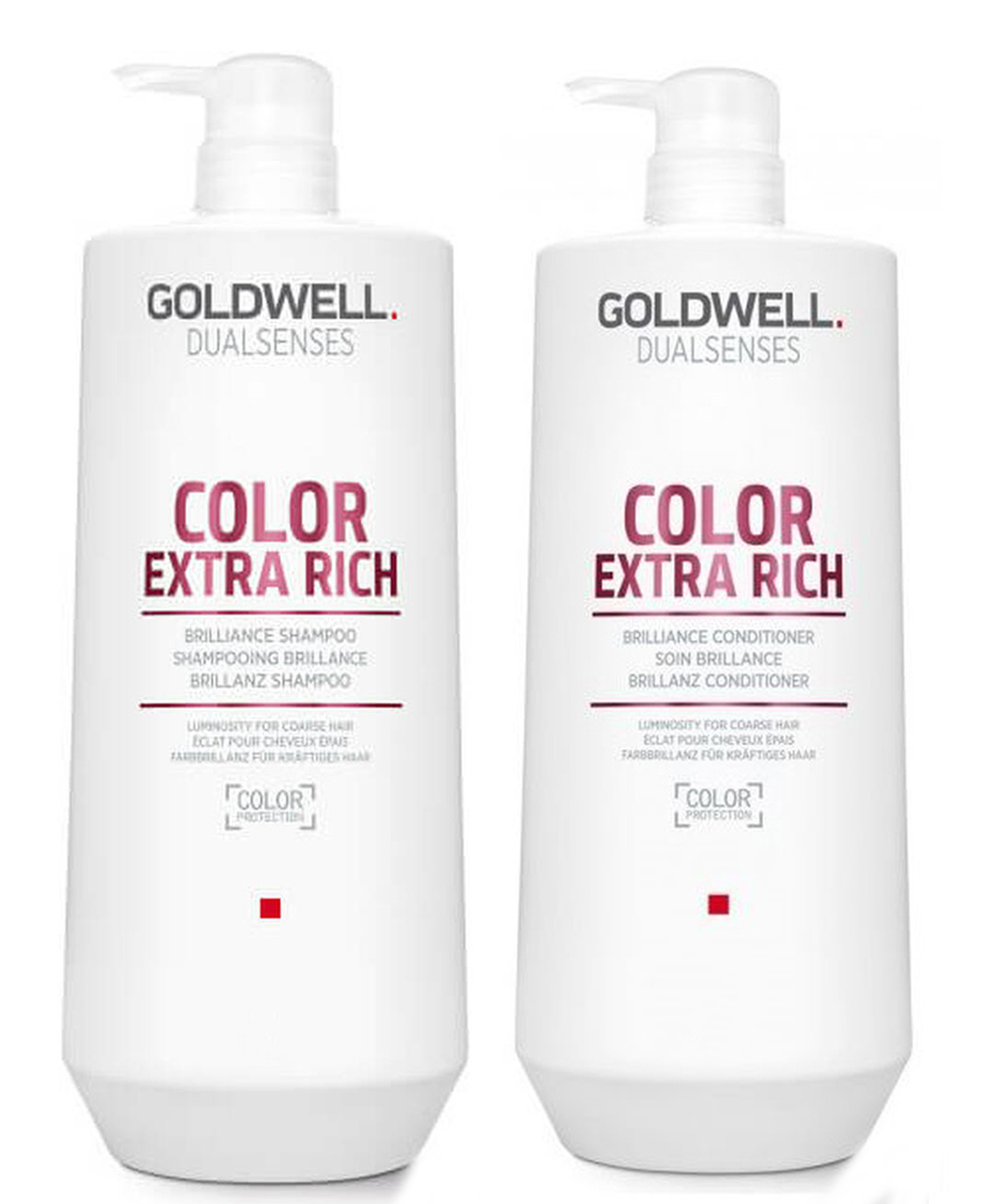 Champú Kit Goldwell Dualsenses Color Extra Rich Brilliance  - Venta Internacional.