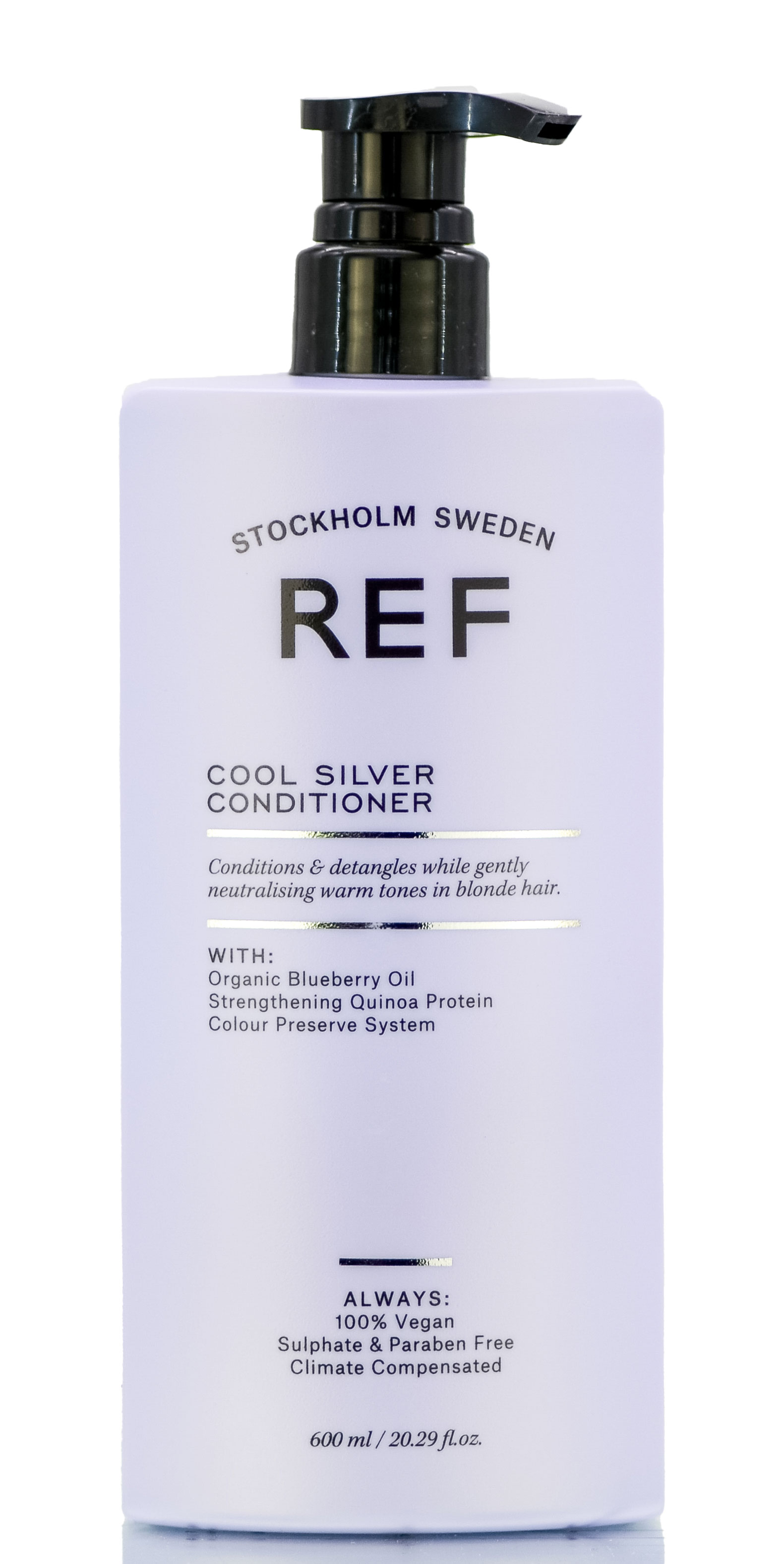Acondicionador Reference Of Sweden Cool Silver 600 Ml - Venta Internacional.