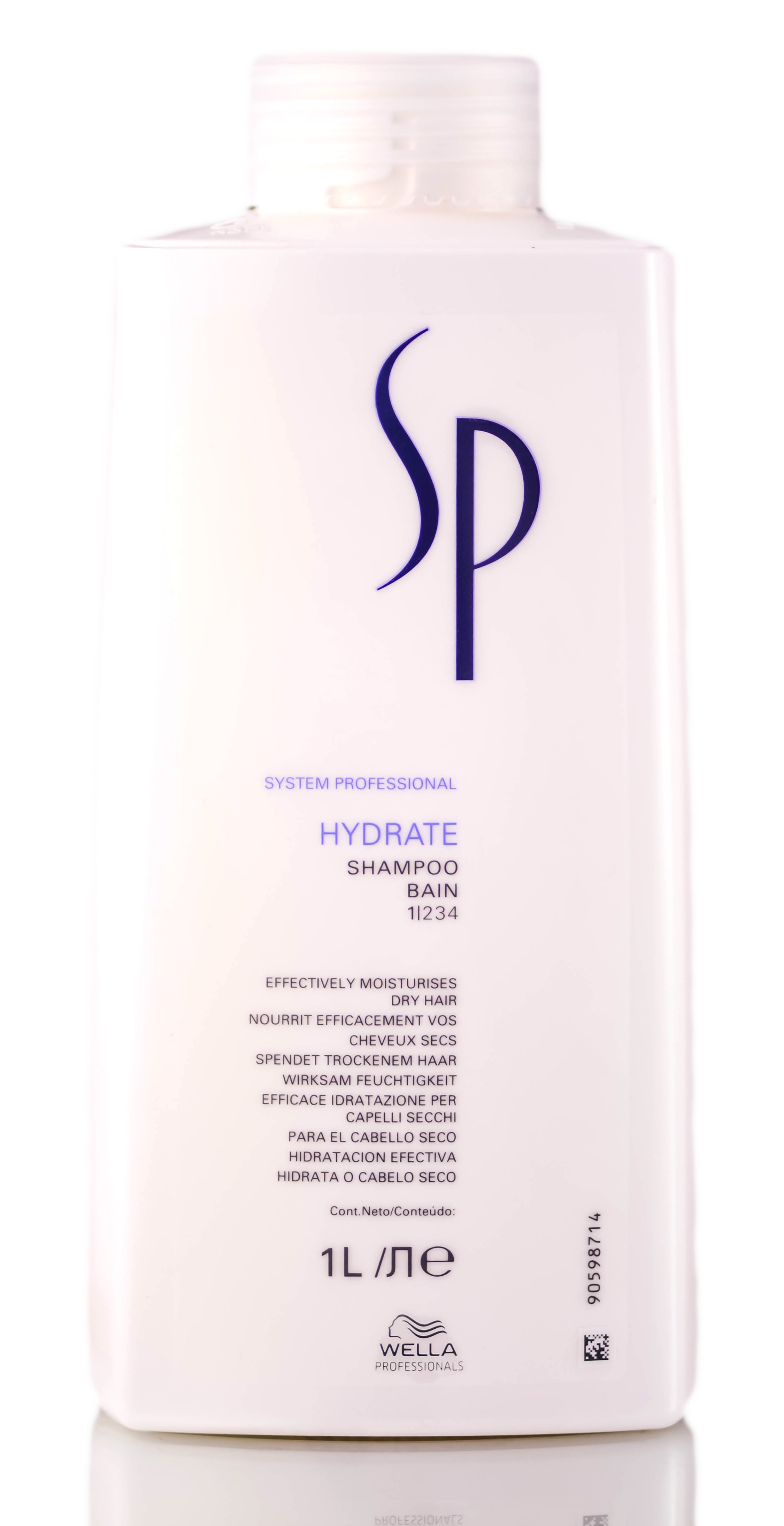 Foto 2 pulgar | Champú Wella System Professional Hydrate 1000 Ml - Venta Internacional.