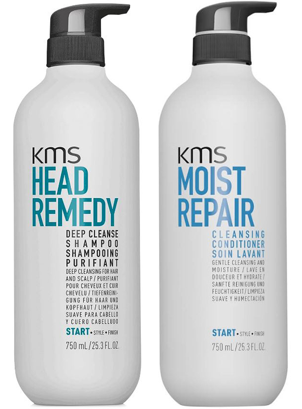 Foto 1 | Champú De Limpieza Profunda Y Reparación Humectante Set Kms Head Remedy - Venta Internacional.