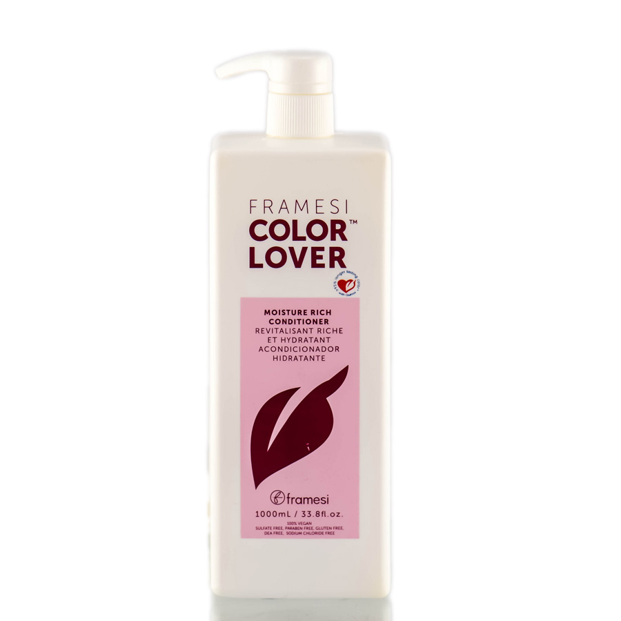 Acondicionador Framesi Color Lover Moisture Rich 1000 Ml - Venta Internacional.