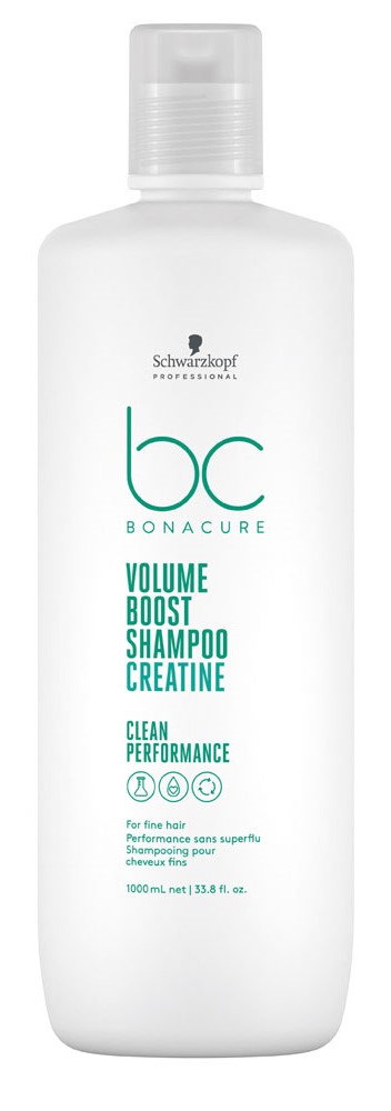 Champú Schwarzkopf Bc Volume Boost Creatine Clean Performan - Venta Internacional.