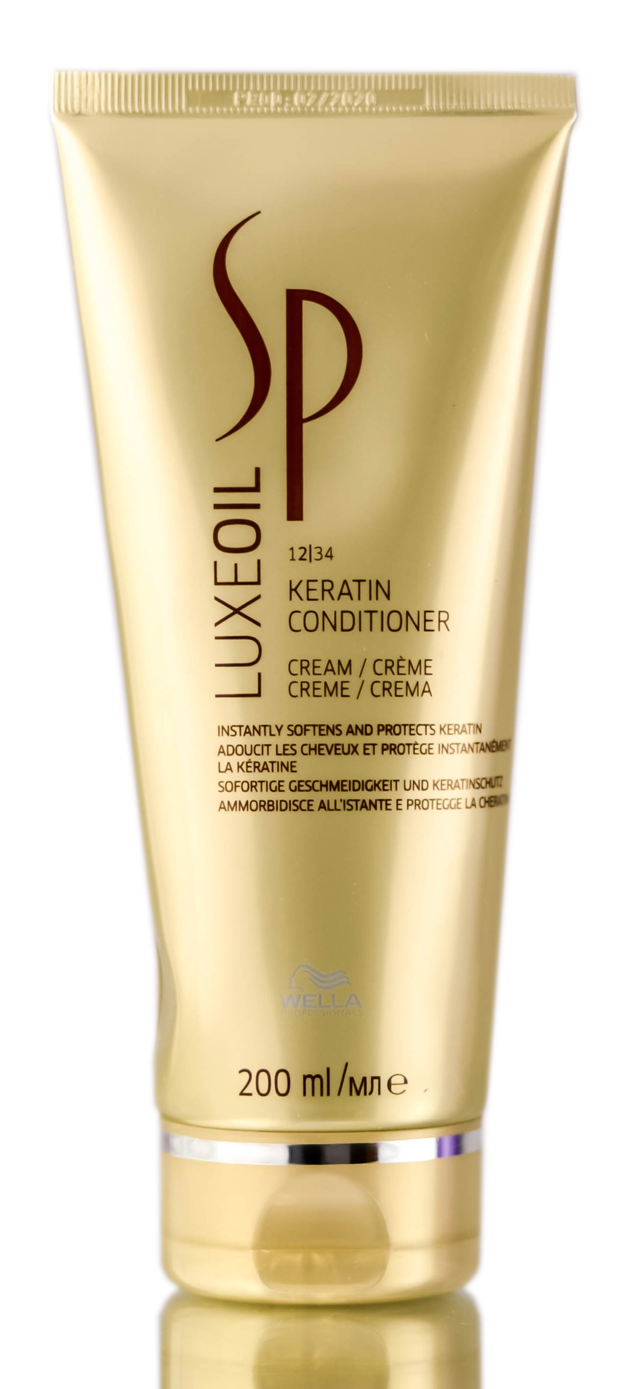 Foto 2 pulgar | Acondicionador Wella Luxeoil Keratin Creme 200 Ml - Venta Internacional.