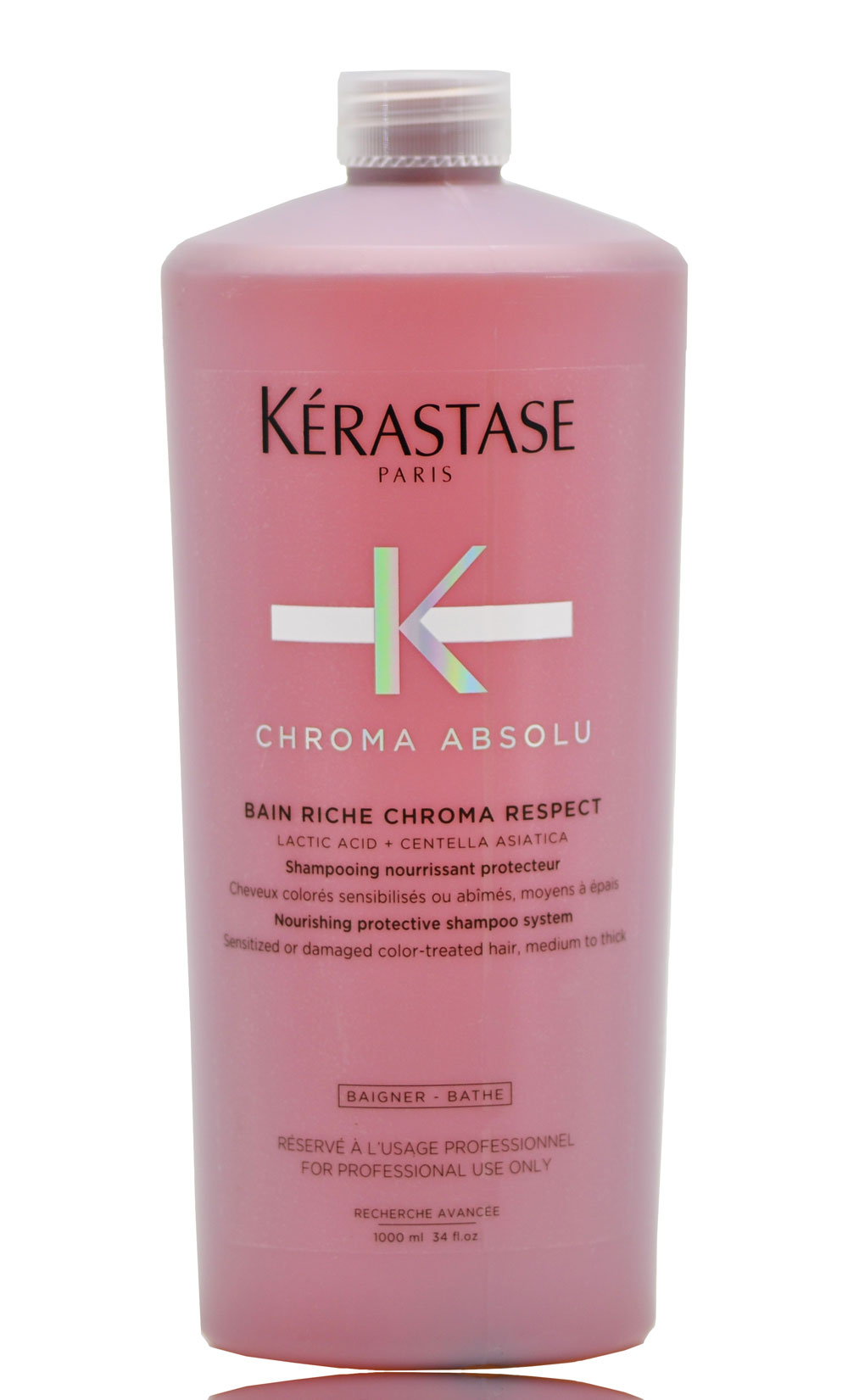 Foto 2 pulgar | Shampoo Kerastase Chroma Absolu Bain Riche Respect 250 Ml - Venta Internacional