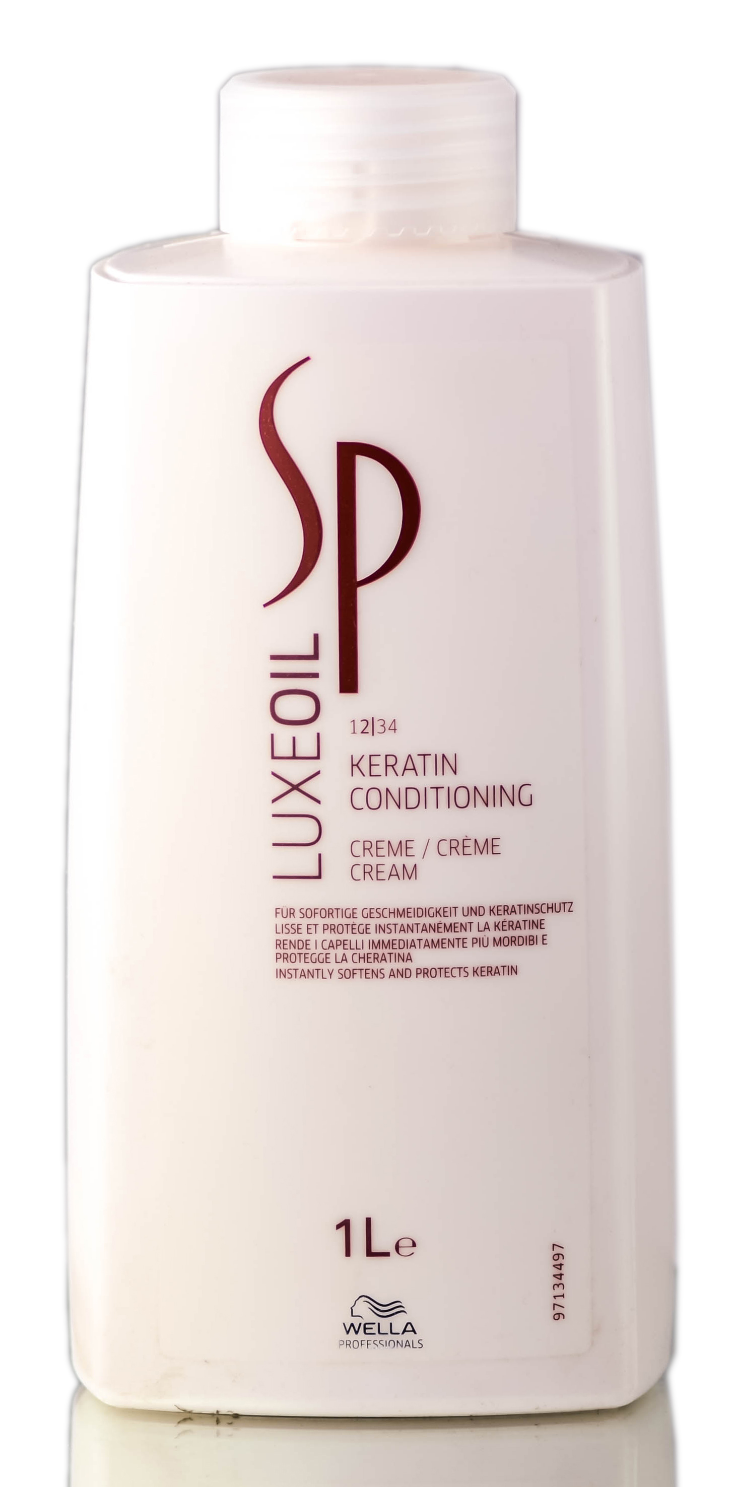 Acondicionador Wella Luxeoil Keratin Creme 946ml - Venta Internacional.