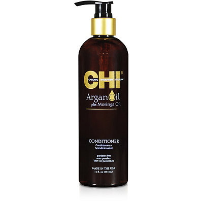 Acondicionador Chi Aceite De Argán + Aceite De Moringa 355 Ml - Venta Internacional.